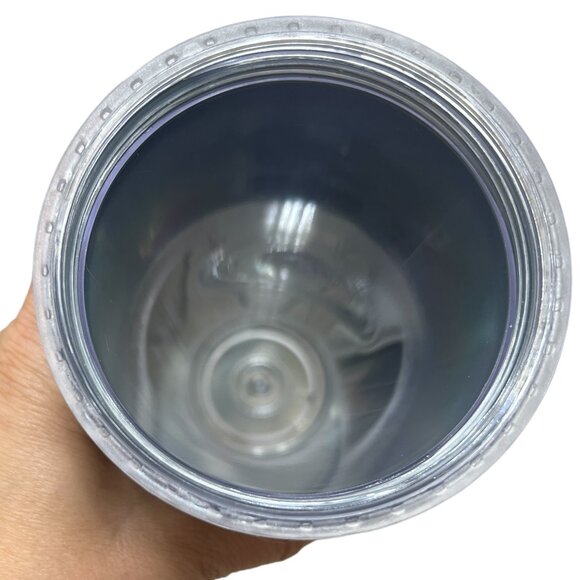 Harry Potter Hogwarts Crest Warner Bros black and gold travel tumbler cup 22 oz - Picture 9 of 12